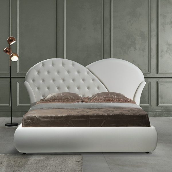 Letto Marubi bianco contenitore