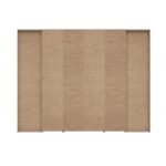 Armadio Callia con 2 ante battenti e 2 ante scorrevoli colore bianco 270.3x61.2xH210.5 cm. - immagine 9