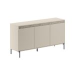 Madia Mott 150 cm. con 3 ante cashmere e dettaglio decorativo - immagine 6