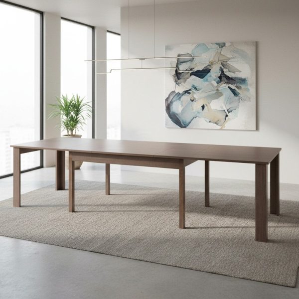 Tavolo allungabile Lipsia 160x90 in colore larice