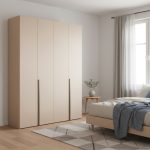 Armadio Modular 4 ante battenti colore cashmere - immagine 2