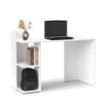 Scrivania Paco1 con 2 ripiani colore bianco - immagine 4