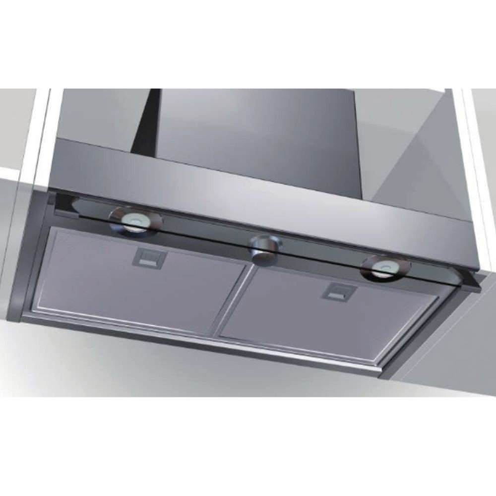 52276.jpg Samet Cappa sotto pensile potenza aspirante 550 m3/h Keller 90 inox - immagine 1