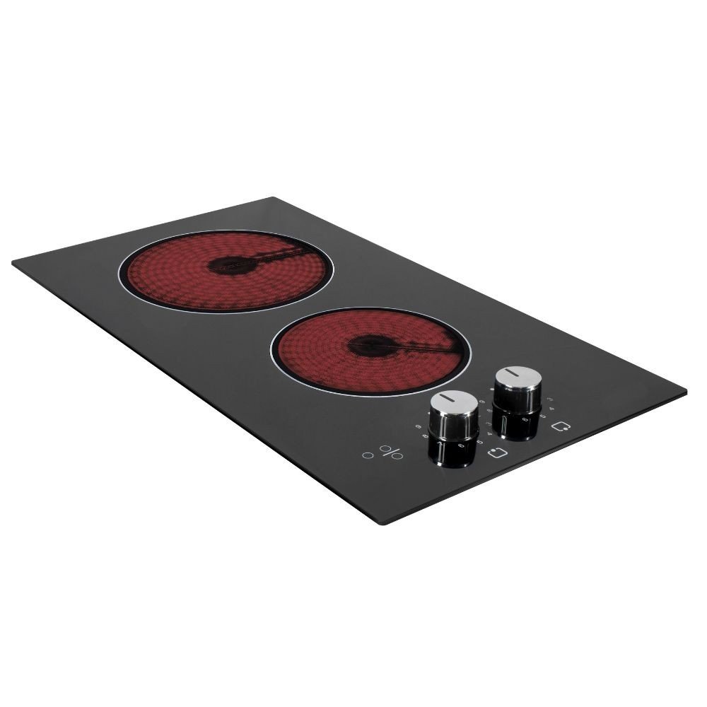 52365.jpg Piano cottura Antek vetroceramica elettrico nero 2 zone - immagine 1