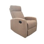 Poltrona relax Giada manuale tessuto tortora - immagine 3