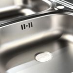 Lavello appoggio 50 series 120x50 cm 2 vasche SA127 destro - immagine 5