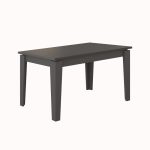 Tavolo allungabile Tolmen antracite 140x80 cm - immagine 4