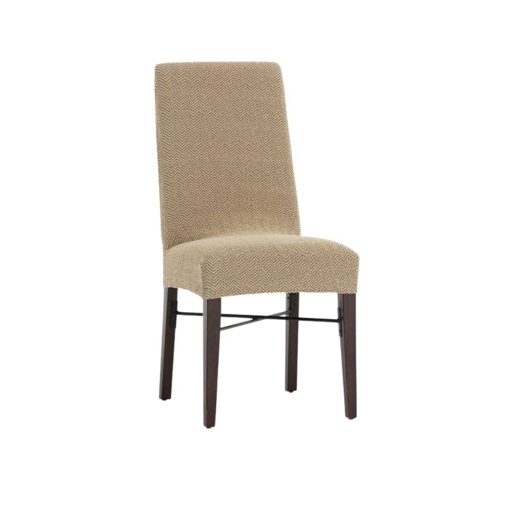 54604.jpg Coprisedia Jaz beige CONFEZIONE DA 2 PEZZI - immagine 1