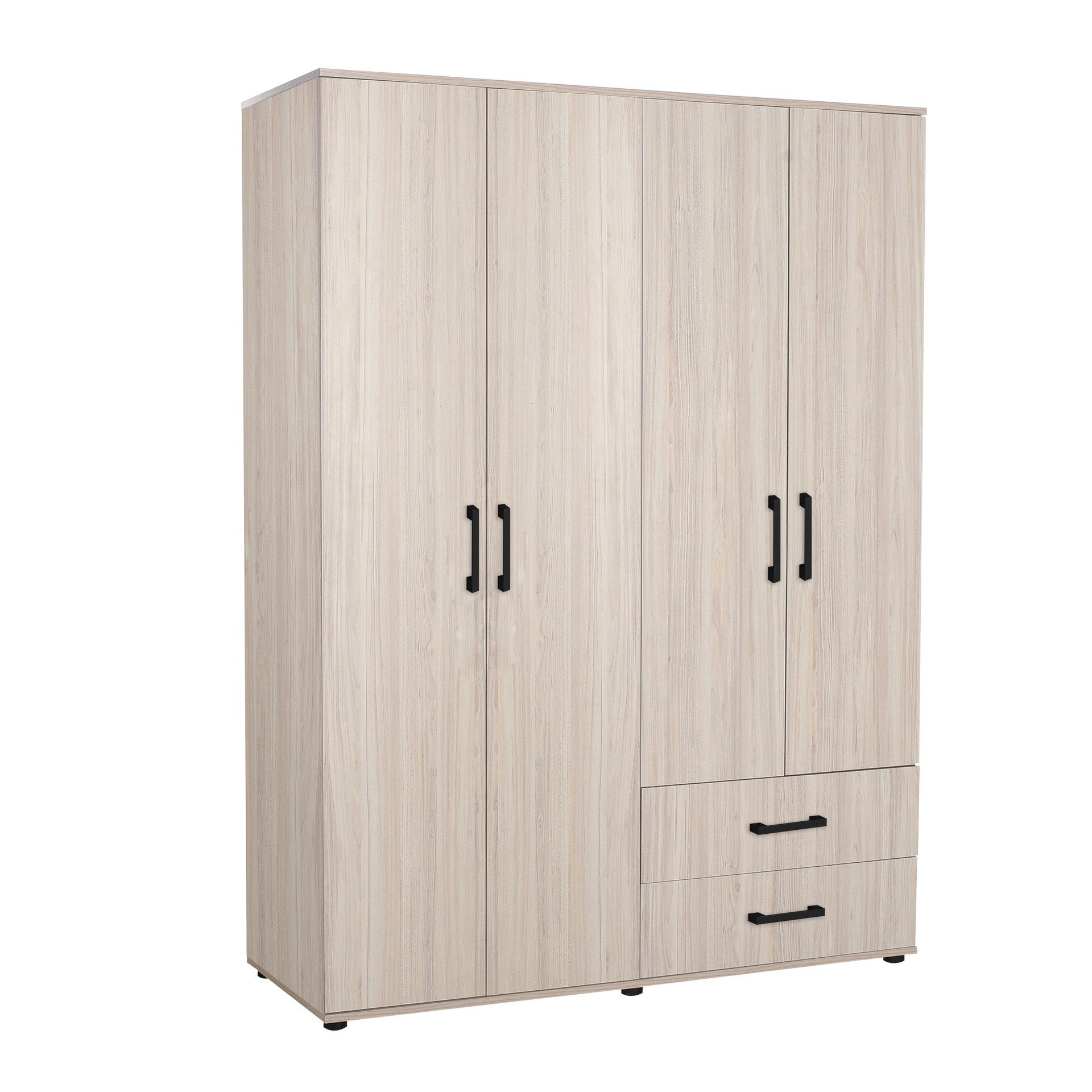 55814.jpg Armadio GRD4422023 rovere 4 ante e 2 cassetti - immagine 1