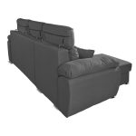 Divano Como II con penisola contenitore grigio Twist20 - immagine 5