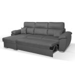 Divano Como II con penisola contenitore grigio Twist20 - immagine 7