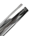 Piede in metallo cromato diametro 4,2 cm altezza 20 cm - immagine 2