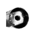 Piede in metallo cromato diametro 4,2 cm altezza 20 cm - immagine 3