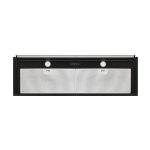 Cappa integrata sottopensile Samet Kripto90 luce led 3 livelli velocità 90 cm. colore nero classe D - immagine 2