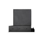 Cappa integrata sottopensile Samet Kripto90 luce led 3 livelli velocità 90 cm. colore nero classe D - immagine 3