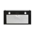 Cappa integrata sottopensile Samet Kripto60 luce led 3 livelli velocità 60 cm. nero classe D - immagine 2