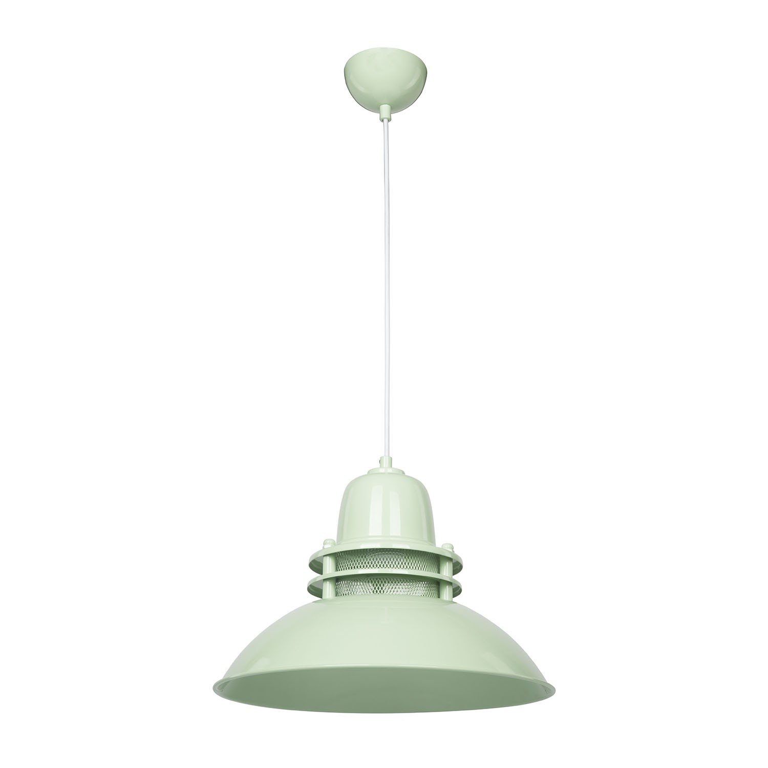 56661.jpg Lampada da soffitto Tibet ASZ0873 colore verde menta - immagine 1