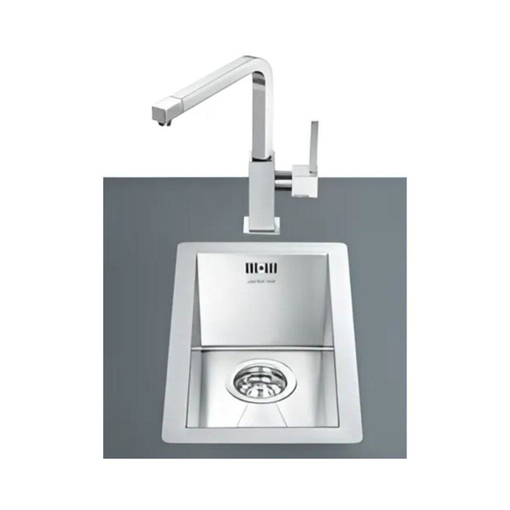 56682.jpg Lavello Smeg VQ20 una vasca 26.7x46.4 cm filotop inox - immagine 1