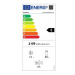 Frigorifero sottotavolo CDS1600EIMA0 incasso 115 LT classe E Daewoo - immagine 4