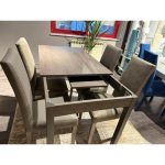Tavolo allungabile Firenze rovere grafite 120x80 - immagine 7