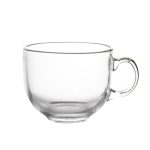Confezione di due tazze in vetro trasparente Jumbo 45 cl - immagine 2
