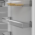 Frigorifero combinato Grundig GKPN66840LXRW libera installazione no frost 324 lt classe C dark inox - immagine 3