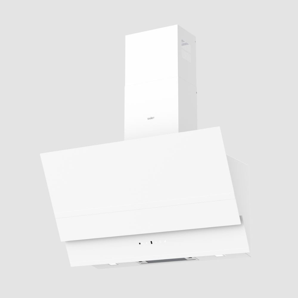 58436.jpg Samet cappa da parete 90 cm. Estia 90 colore bianco - immagine 1