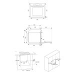 Forno elettrico Bertazzoni F6011MODPTZ 11 funzioni pirolitico, display TFT colore zinco classe A++ - immagine 3