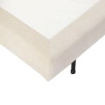 Divano letto Ghide con contenitore colore panna 217x86x95 cm. - immagine 11