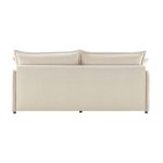 Divano letto Ghide con contenitore colore panna 217x86x95 cm. - immagine 21