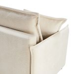 Divano letto Ghide con contenitore colore panna 217x86x95 cm. - immagine 22