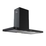 Samet cappa da parete 90 cm. Embla 90 colore nero - immagine 2