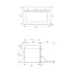 Forno da incasso Bertazzoni F909PROEKN multifunzione elettrico 9 funzioni colore carbonio classe A - immagine 2