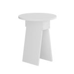 Tavolino da salotto Chen 50x42x23.4 cm. colore bianco - immagine 4