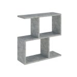 Tavolino da salotto Homemania in colore lagina effetto marmo grigio - immagine 4