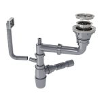 Lavello incasso SA3541 una vasca 75x45 cm. completo di accessori colore inox - immagine 10