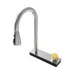 Lavello incasso SA3541 una vasca 75x45 cm. completo di accessori colore inox - immagine 13