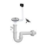 Lavello da incasso SA349 1 vasca 39x50.5 cm. inox - immagine 5