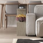 Tavolino da salotto Homemania in colore travertino - immagine 2