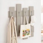 Appendiabiti a muro Wave cashmere 8 ganci - immagine 2