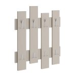 Appendiabiti a muro Wave cashmere 8 ganci - immagine 4