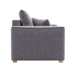 Divano letto Cosy con contenitore in Barrel 83 grigio - immagine 5