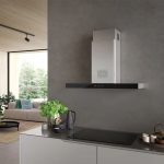 Cappa aspirante a parete Faber Air Hub Stilo Glass Comfort 90 cm. classe A+ inox e vetro nero - immagine 3