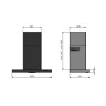 Cappa aspirante Faber LUFT X A120 a parete 120 cm acciaio inossidabile classe A - immagine 3
