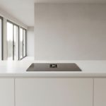 Piano cottura con cappa integrata Roblin by Faber Maestro BK Glass NG A830 nero classe A+++ - immagine 2