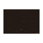 Piano cottura Midea ad induzione MIH740F98K0 77 cm 1 zona bridge colore nero