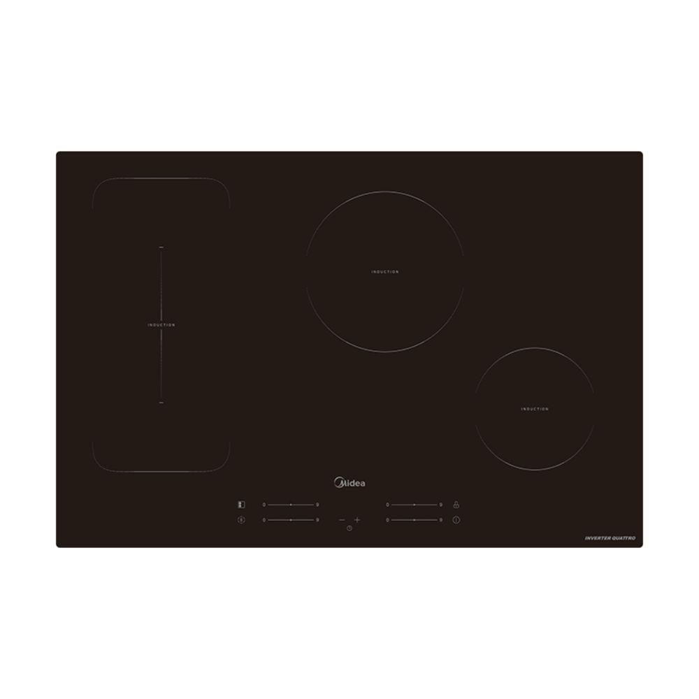 64863.jpg Piano cottura Midea ad induzione MIH740F98K0 77 cm 1 zona bridge colore nero - immagine 1