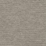 Sedia Juno in tessuto Aragon 20 taupe e struttura in metallo nero set 4 pezzi - immagine 5