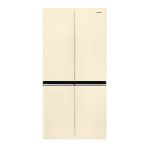 Frigorifero side-by-side Sharp SJ-NFA15IMXJE-EU2 libera installazione 4 porte 488 L Advanced NoFrost crema classe E