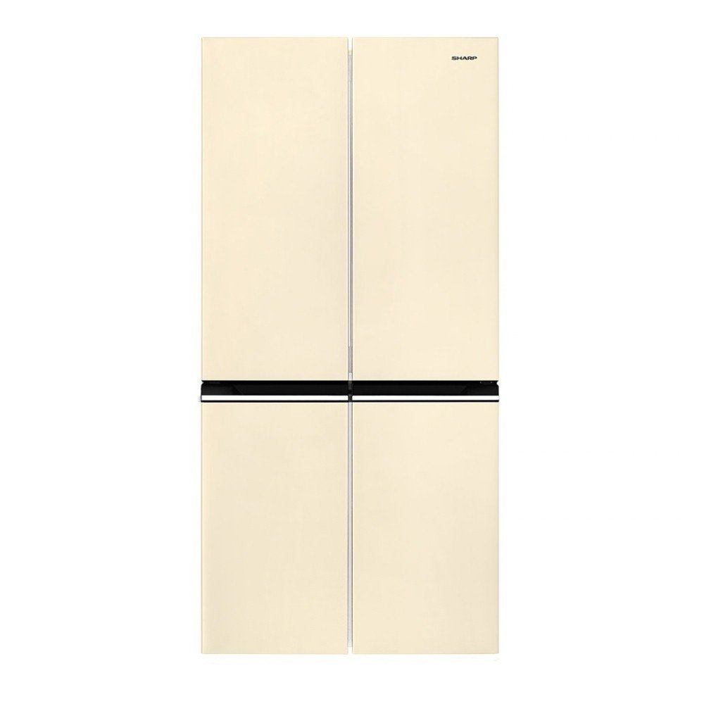 68471.jpg Frigorifero side-by-side Sharp SJ-NFA15IMXJE-EU2 libera installazione 4 porte 488 L Advanced NoFrost crema classe E - immagine 1